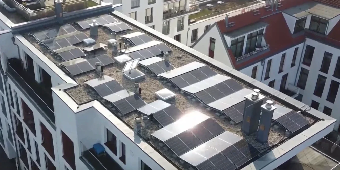 Sunroof-Mehrfamilienhaus