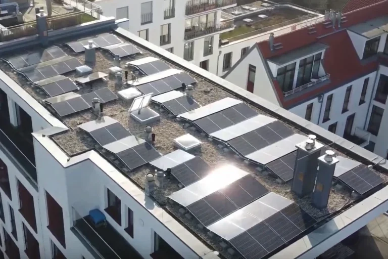 Sunroof-Mehrfamilienhaus
